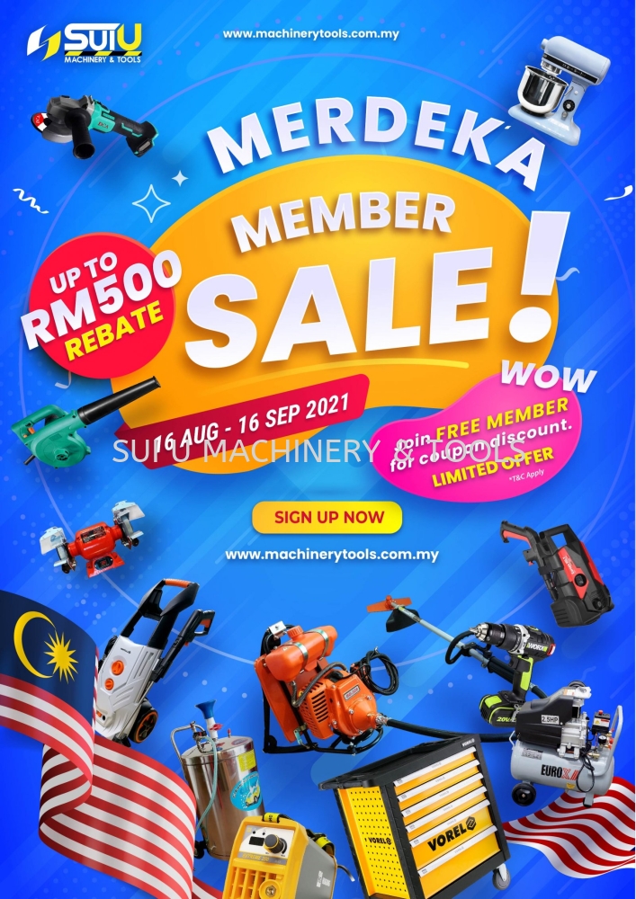 Merdeka Member Sale ( 16 Aug - 16 Sep 2021 ) FREE Membership Sign Up