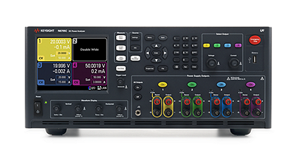 keysight n6715c base model custom-configured dc power analyzer, 600 w, modular, 4 slots