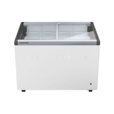 Curved Glass Lids Chest Freezer