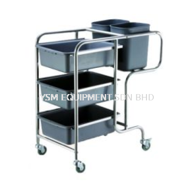 Dish Collecting Cart