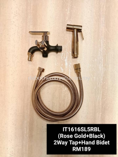 ITTO - Hand Bidet Set+2 Way Tap