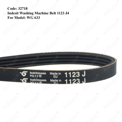 Code: 32718 Rib Belt 1123 J4 Indesit WG 633