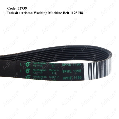 Code: 32739 Rib Belt 1195 H8 Indesit/Ariston