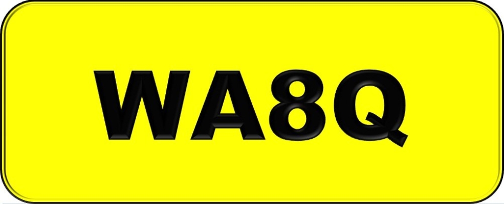 Number Plate WA8Q