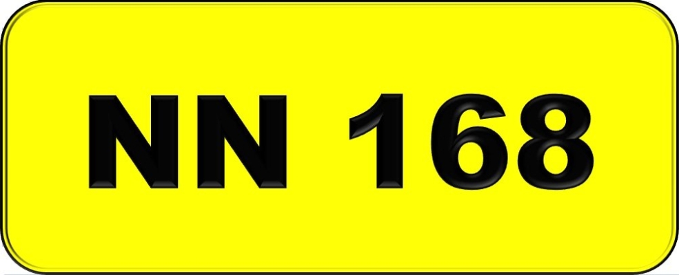 Number Plate NN168