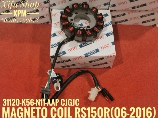 MAGNETO COIL/STATOR COIL RS150R (06-2016) 31120-K56-N11-AAP CLEC