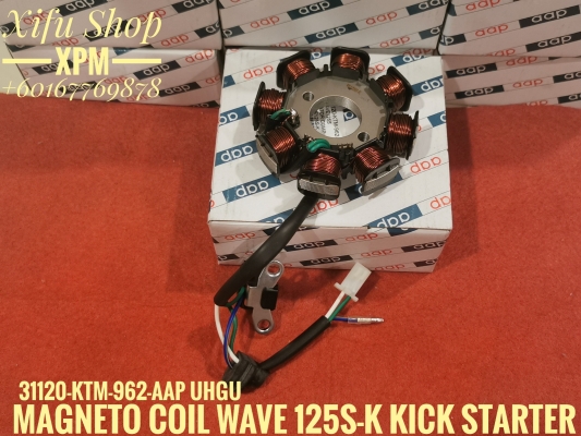 MAGNETO COIL/STATOR COIL WAVE 125S-K (KICK STARTER) 31120-KTM-962-AAP IEEI