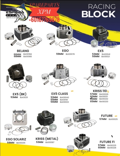 ESPADA PARTS & ACCESSORIES CATALOG 