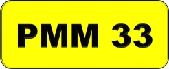 PMM33 VVIP Plate