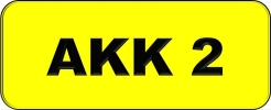 VIP Nice Number Plate (AKK2) All Plate