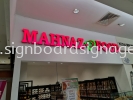 3D LED Frontlit Without Base  3D BOX UP LETTERING SIGNAGE