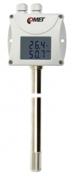 comet t3417 temperature and humidity bar type transmitter with rs485 output