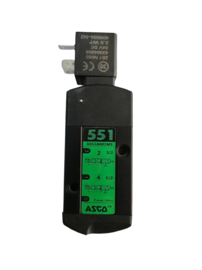 G551A001MS ASCO SOLENOID VALVE