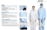 PP+PE Coverall HBZB Series Personal Protection Equipment