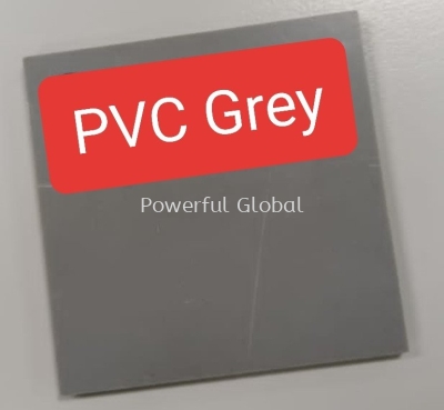 PVC Plastic Sheet Grey