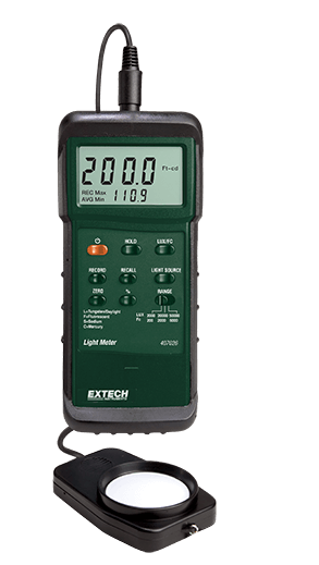 EXTECH 407026 : Heavy Duty Light Meter with PC Interface