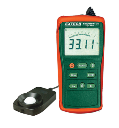 EXTECH EA30 : EasyView™ Wide Range Light Meter