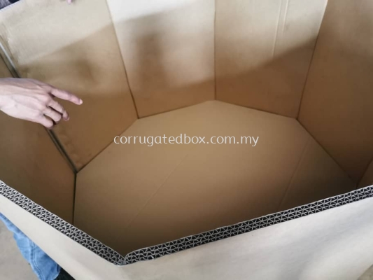 Corrugated Octabin 