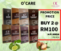 O'CARE AMMONIA &PPD FREE ORGANIC COLOUR 60ML+90ML (2 BOX ONLY RM 100) O'CARE AMMONIA& PPD FREE ORGANIC COLOUR O'CARE