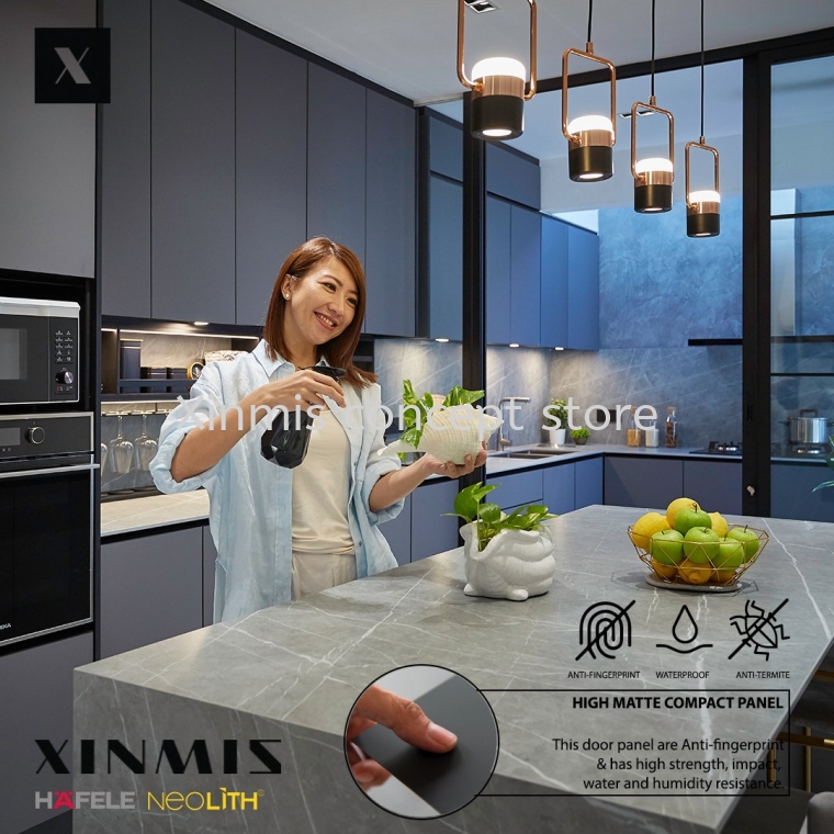 XINMIS x Hui Mei  | High Matte Aluminium Kitchen Cabinet
