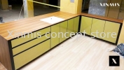  PYRAMID SAND 4G GLASS DOOR Aluminium kitchen cabinet