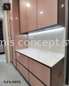  ANGELLIC GOLD 4G GLASS DOOR Aluminium kitchen cabinet