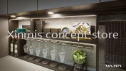 XINMIS x Hui Mei Ïô»ÛÃô GREY MATTE DOOR Aluminium kitchen cabinet