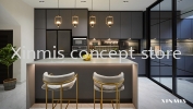XINMIS x Hui Mei Ïô»ÛÃô GREY MATTE DOOR Aluminium kitchen cabinet