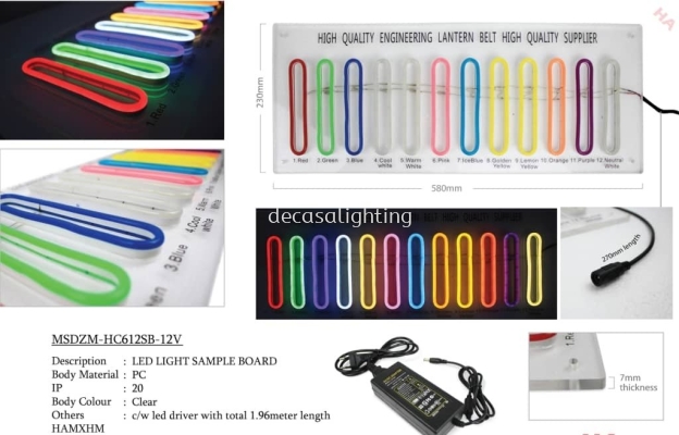 Neon LED strip. 50m per roll