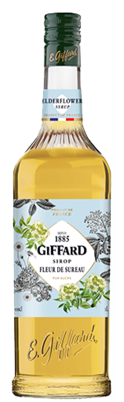 GIFFARD ELDER FLOWER SYRUP 1L