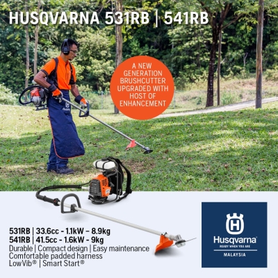 HUSQVARNA 531RB BRUSH CUTTER 