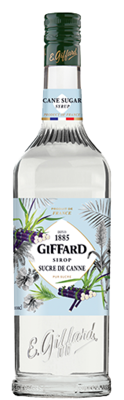 GIFFARD WHITE SUGAR CANE SYRUP 1L