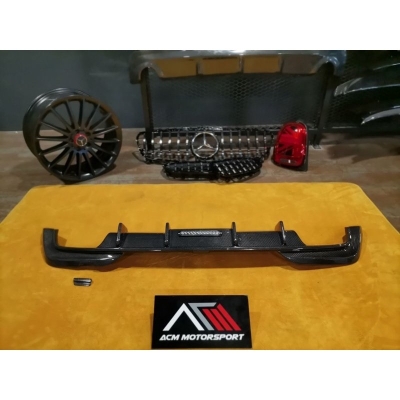 BMW G20 FD2 carbon fiber rear diffuser