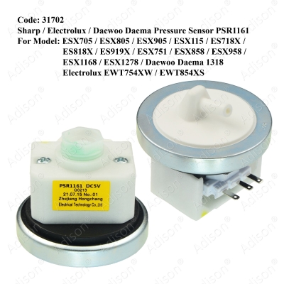 Code: 31702 Sharp / Electrolux / Daewoo Daema Pressure Sensor PSR1161