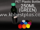 PET Plastic Bottle 250ML(Green) BOTTLE PLASTIC BOTTLE /BALANG