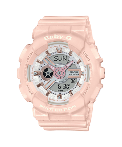 BABY-G BA-110RG-4A ANALOG DIGITAL WATCH