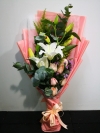 Lily & Rose bouquet HB1120 floristkl Lily & Rose Hand Bouquet