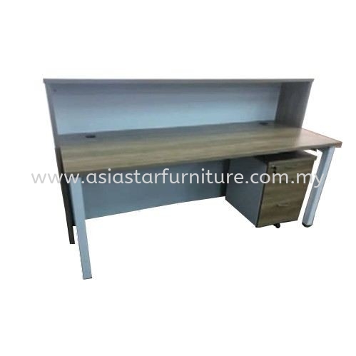 MUPHI RECEPTION COUNTER OFFICE TABLE - Reception Counter Office Table Selayang | Reception Counter Office Table Rawang | Reception Counter Office Table Kepong | Reception Counter Office Table Segambut