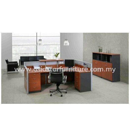 SUPERIOR RECEPTION COUNTER OFFICE TABLE - Reception Counter Office Table Pandan Perdana | Reception Counter Office Table Taman Muda | Reception Counter Office Table Taman Connaught | Reception Counter Office Table Port Klang