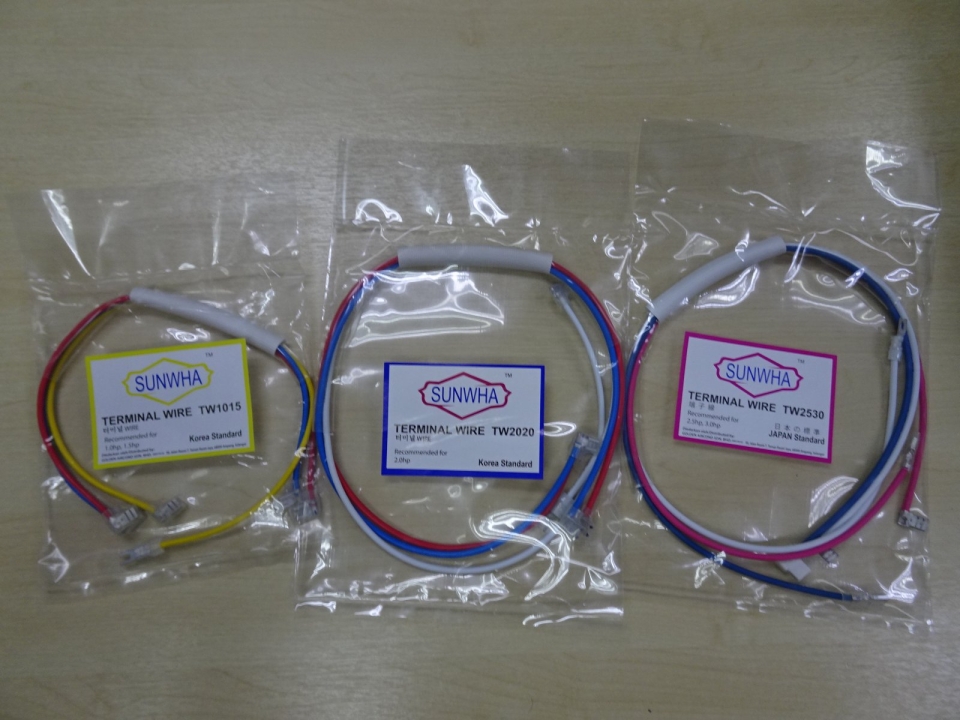 SUNWHA COMPRESSOR TERMINAL WIRE (3 PIECE)