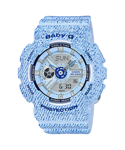 BABY-G BA-110DC-2A3 ANALOG DIGITAL WATCH