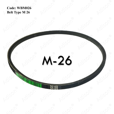 Code: WBM026 Belt Type M 26