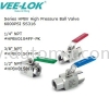 High Pressure Ball Valve VEELOK Instruments PRINCIPAL STORE