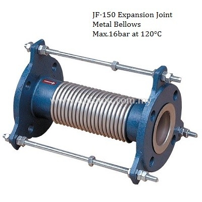 JF-150 Expansion Joint, JIS10K~ANSI150~PN16