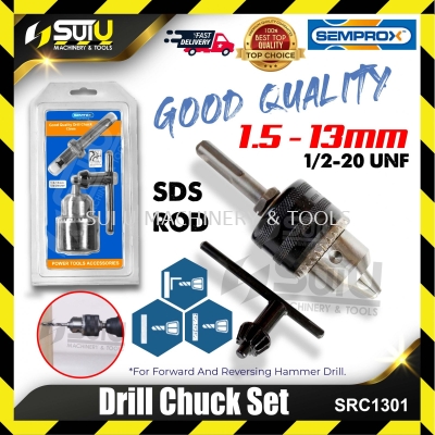 SEMPROX SRC1301 Drill Chuck Set 1.5-13mm