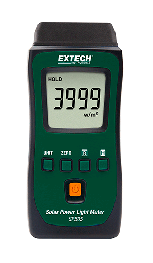 extech sp505 : pocket solar power meter