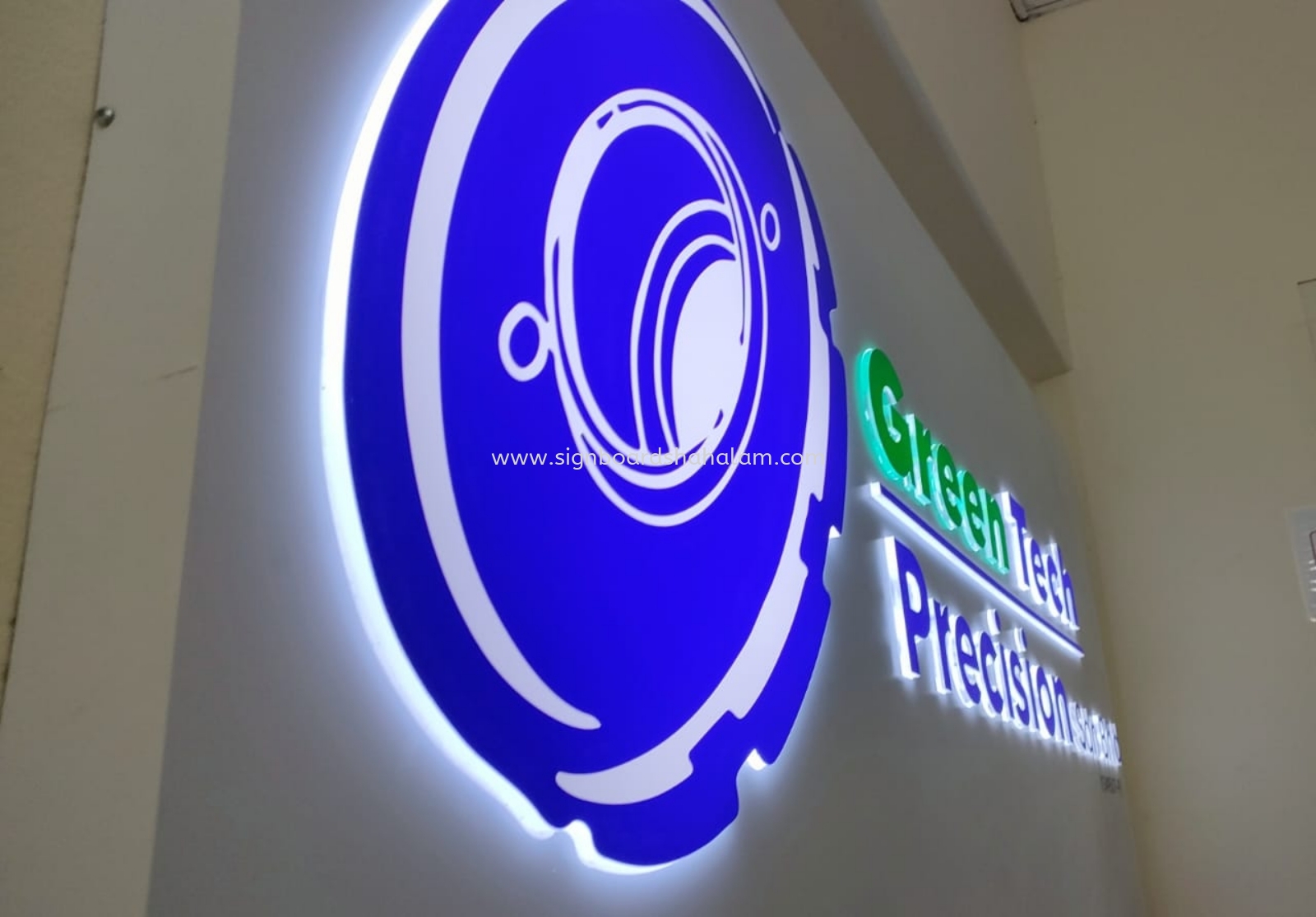 Greentech Precision Sdn Bhd Shah Alam- Box Up Casing 3d acrylic Frontlit & Backlit