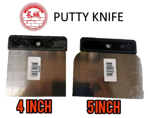 4" / 5" ANZA STAINLESS STEEL PUTTY KNIFE / ADHESIVE SPREADER / FILLING KNIFE ( 4 INCH / 5 INCH )