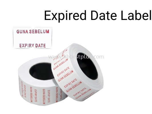 Expired Date Label