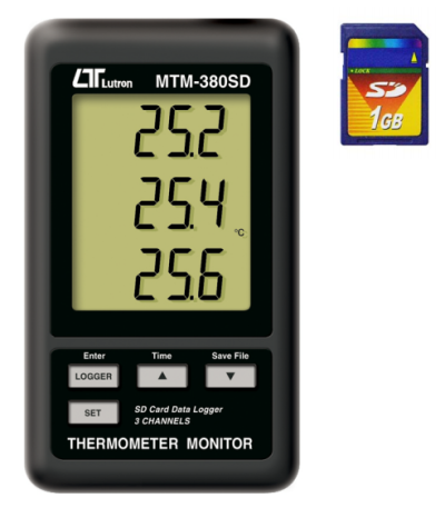 LUTRON MTM-380SD THERMOMETER MONITOR